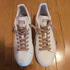 Adidas Originals Stan Smith White/Pink US Men's 10